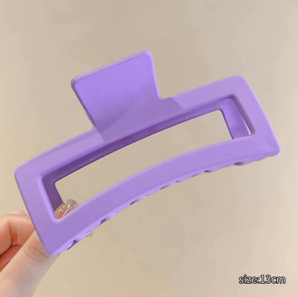 Wholesale Frosted Big Claws Resin Hair Clips