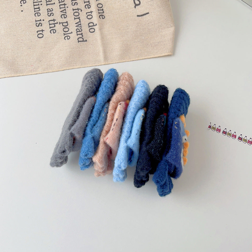 Wholesale Cartoon Woolen Knitted Children's Gloves