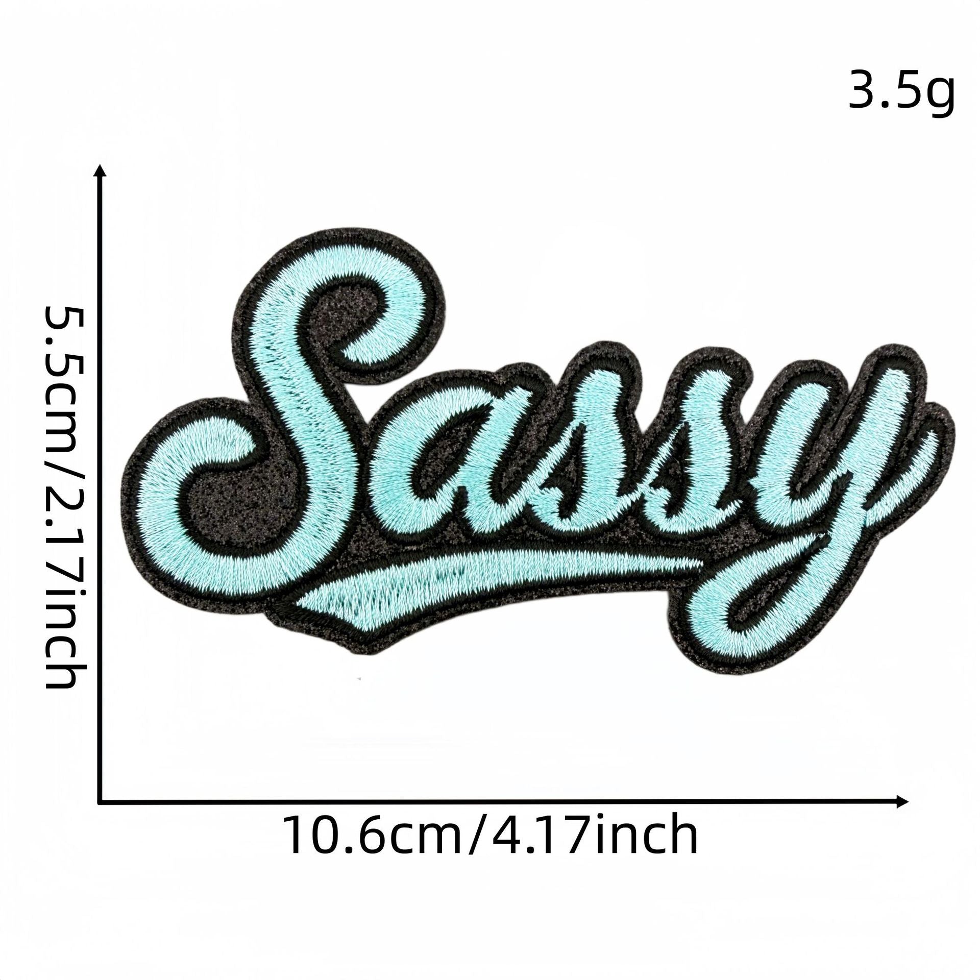 Wholesale Stylish 20 Piece Embroidered Letter Patches Leopard Print Iron On Badges For Clothing Bags DIY Craft Supply