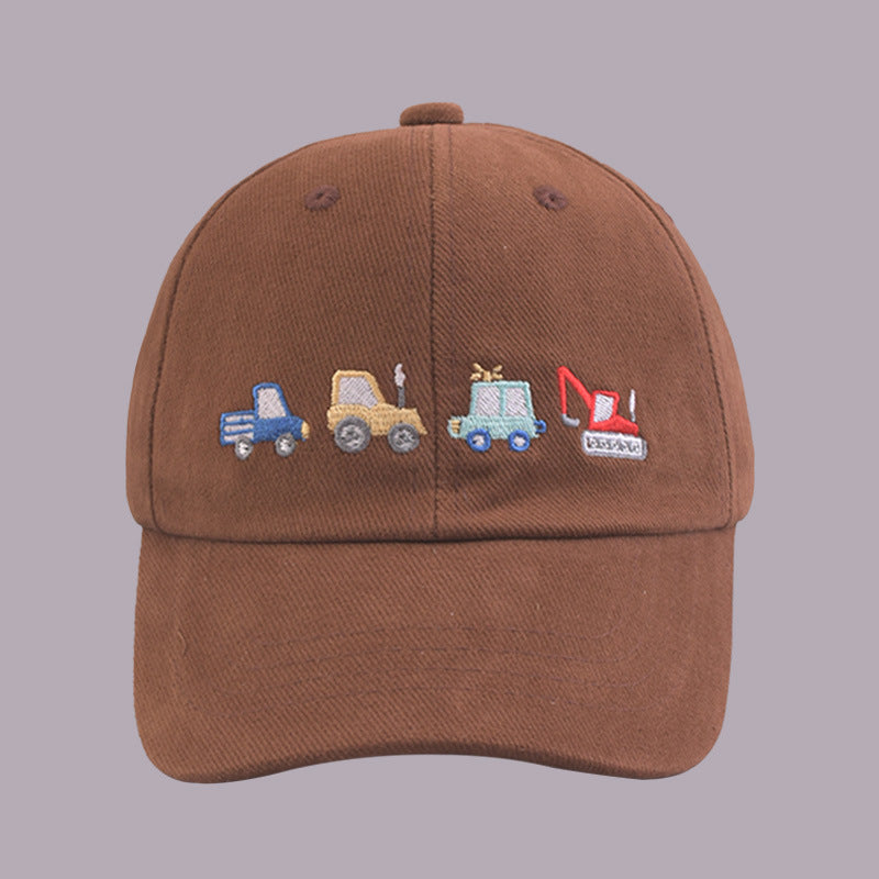 Wholesale Cartoon Car Children's Outdoor Activities Visor Caps