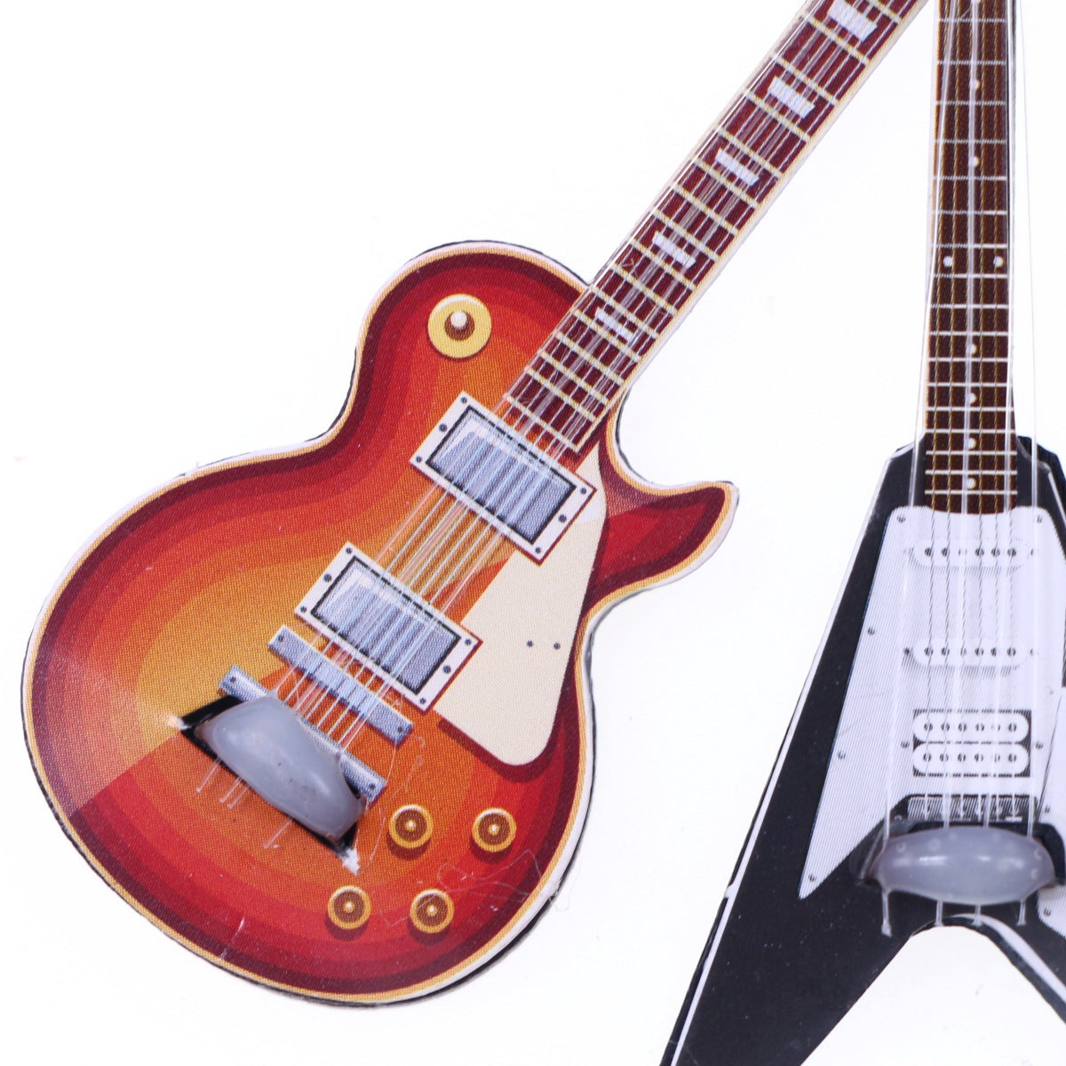 Wholesale 5pcs/pack doll house mini simulation electric guitar Doll Accessories