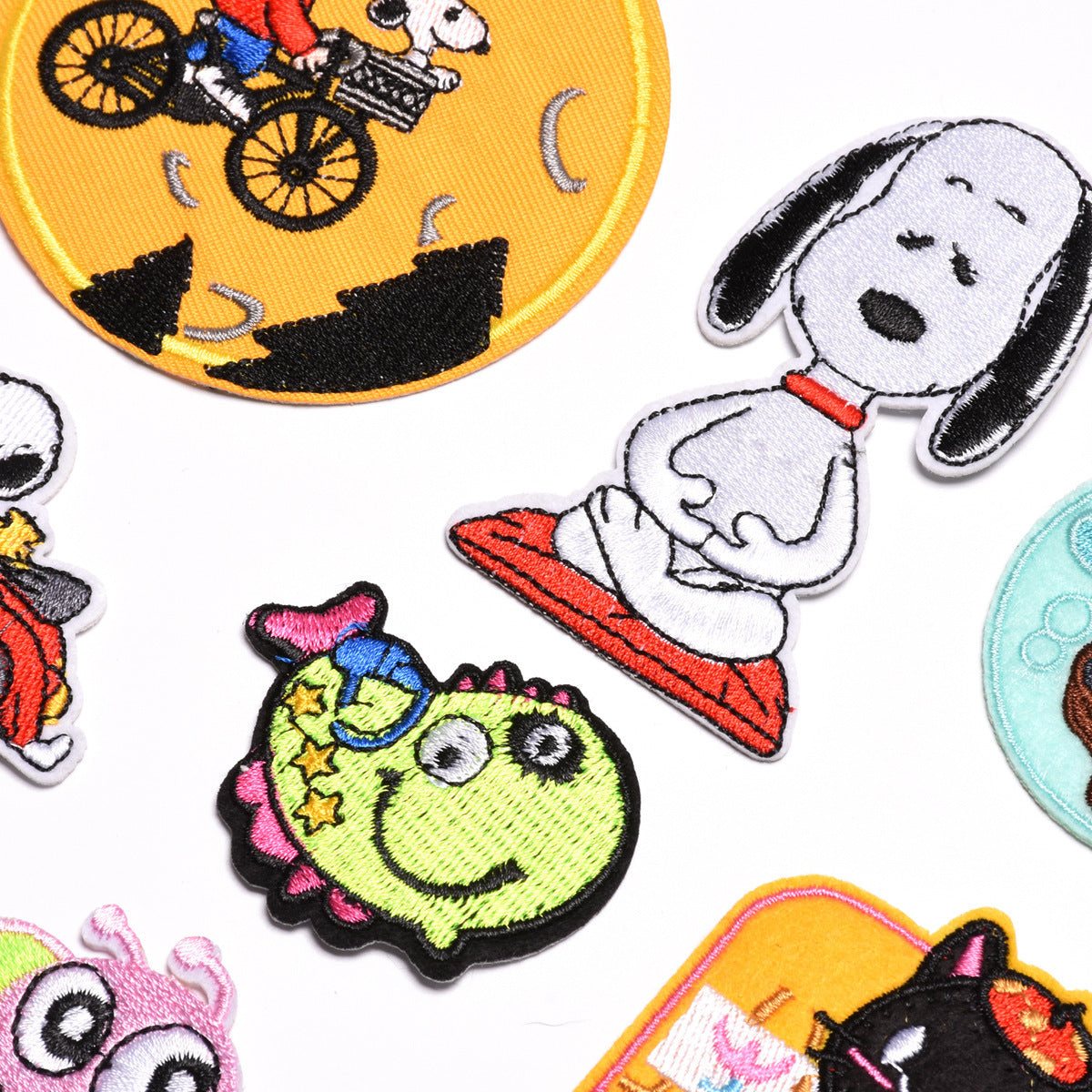 Wholesale Embroidered Cartoon Animal Cloth Patches For Kids Clothing DIY Repair OLY Exclusive
