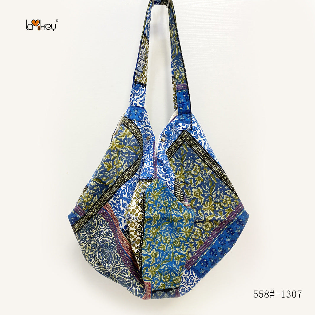 Wholesale Beach leisure single shoulder large capacity canvas bag