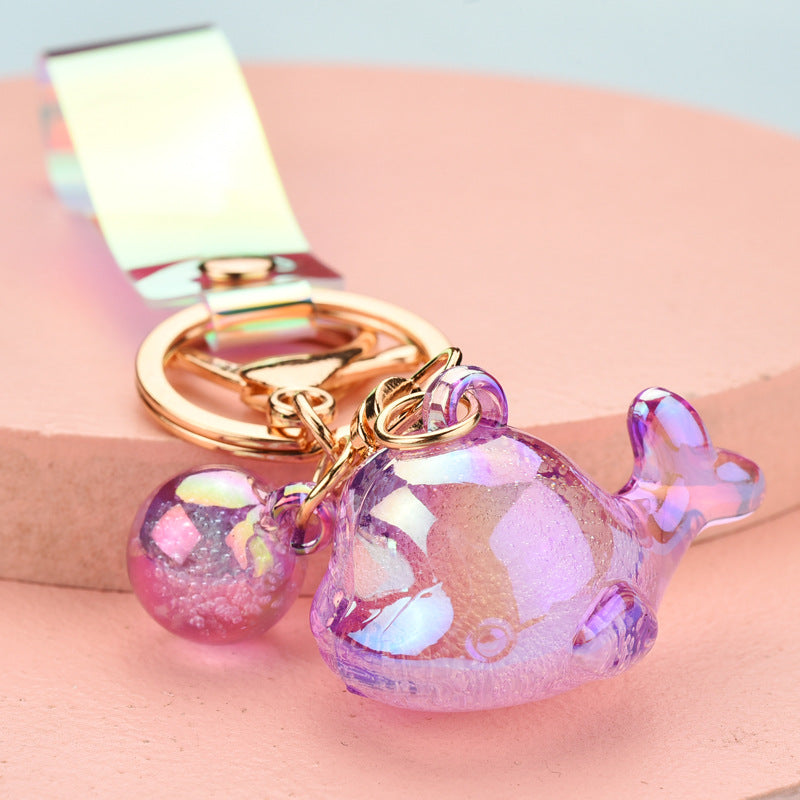 Wholesale Acrylic Dolphin Keychains