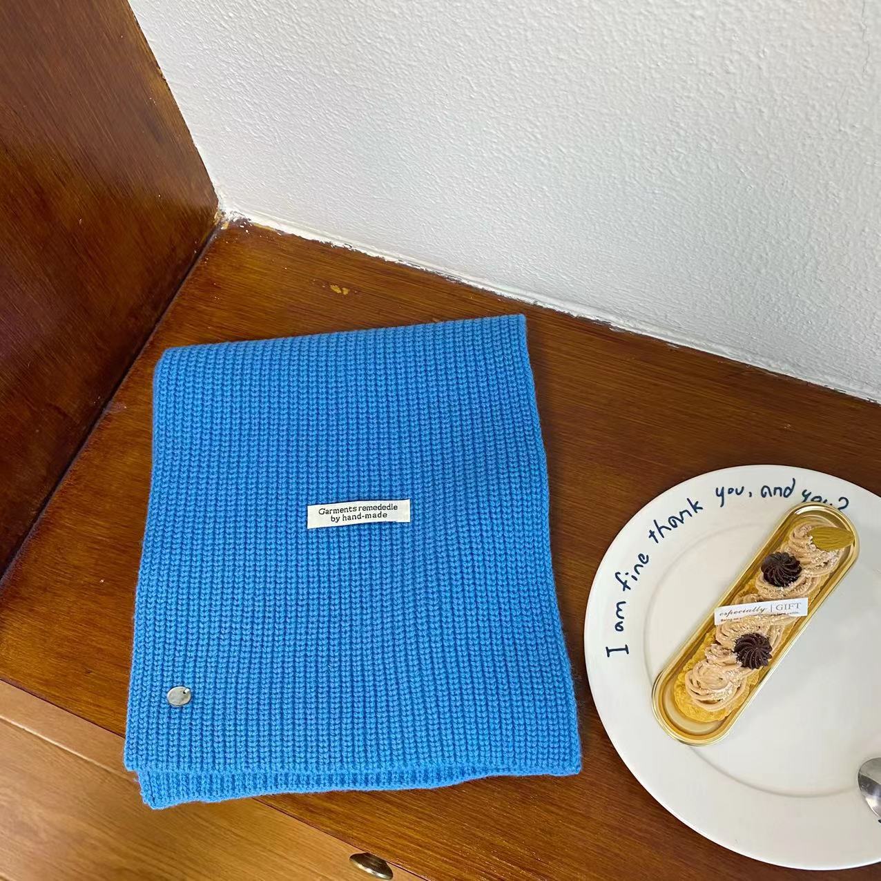 Wholesale Multicolor Knitted Wool Scarf