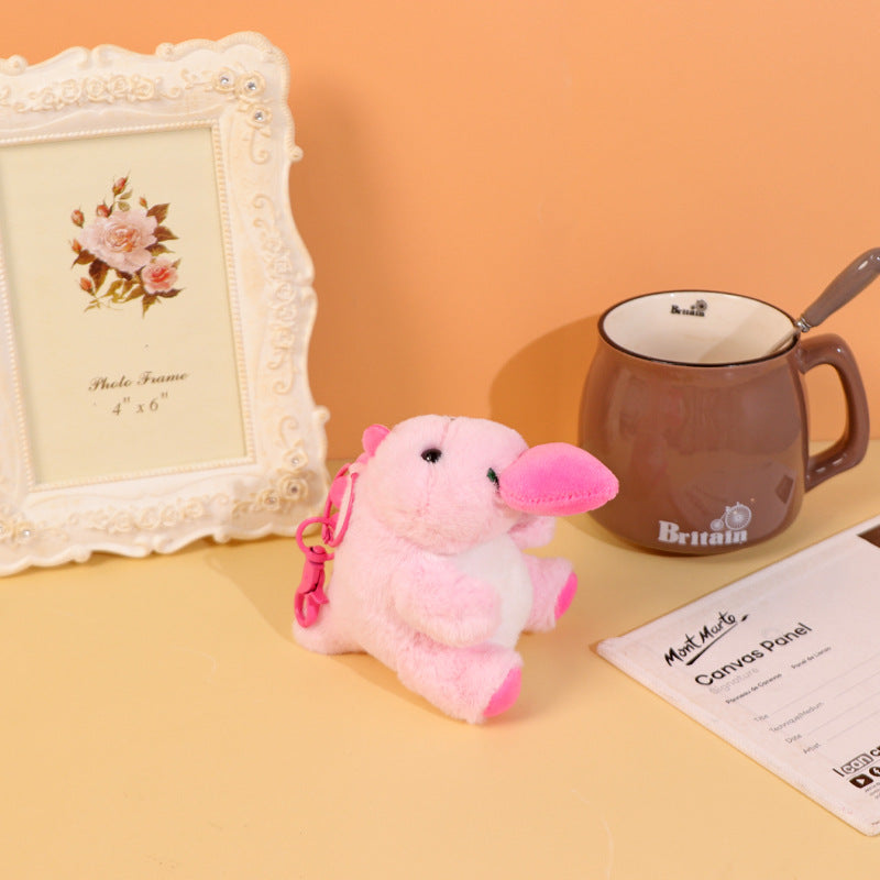 Wholesale Stretchable Love Dinosaur Plush Keychain