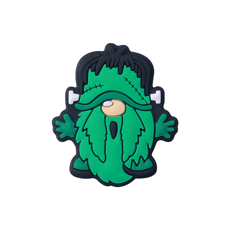 Wholesale  20pcs Halloween silicone beads new dark series loose beads diy bracelet necklace accessories cartoon silicone beads