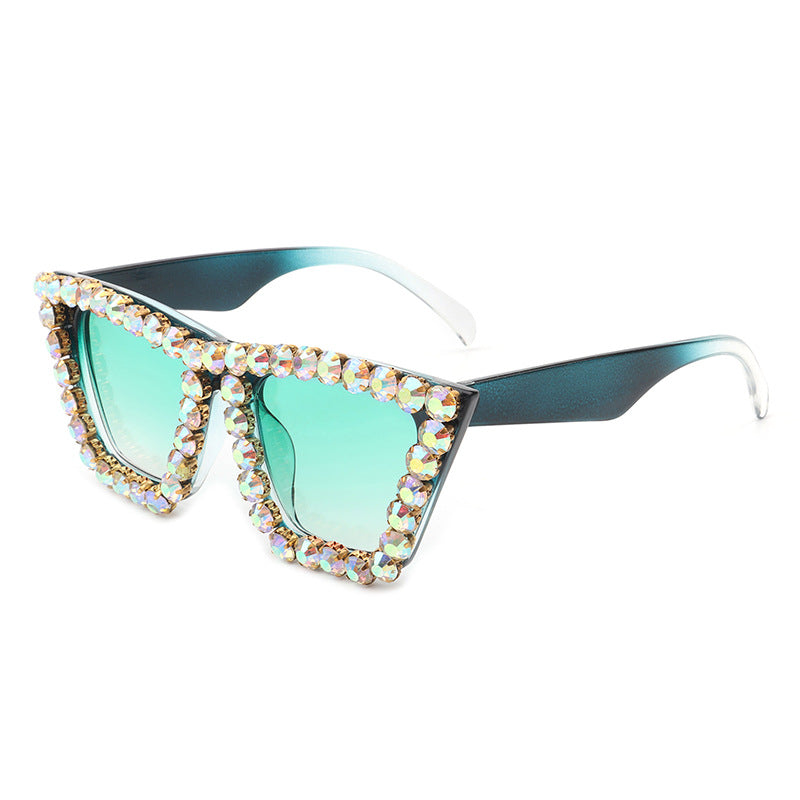 Wholesale Rhinestone Box PC Sunglasses
