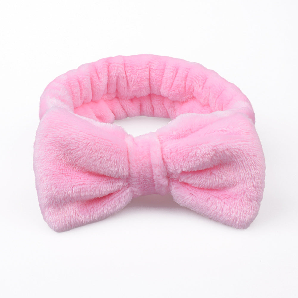 Wholesale Plush Hair Wash Headband