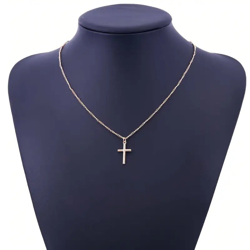Wholesale Cool and simple cross necklace