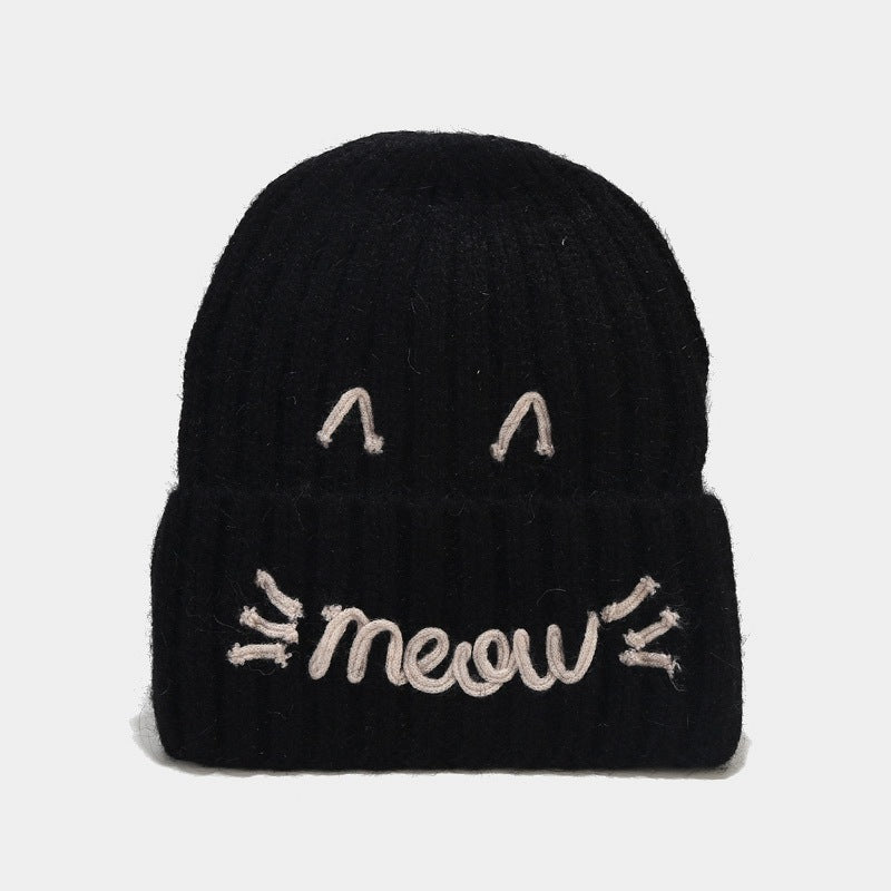 Wholesale of Cute Cat Woolen Hats and Knitted Hats