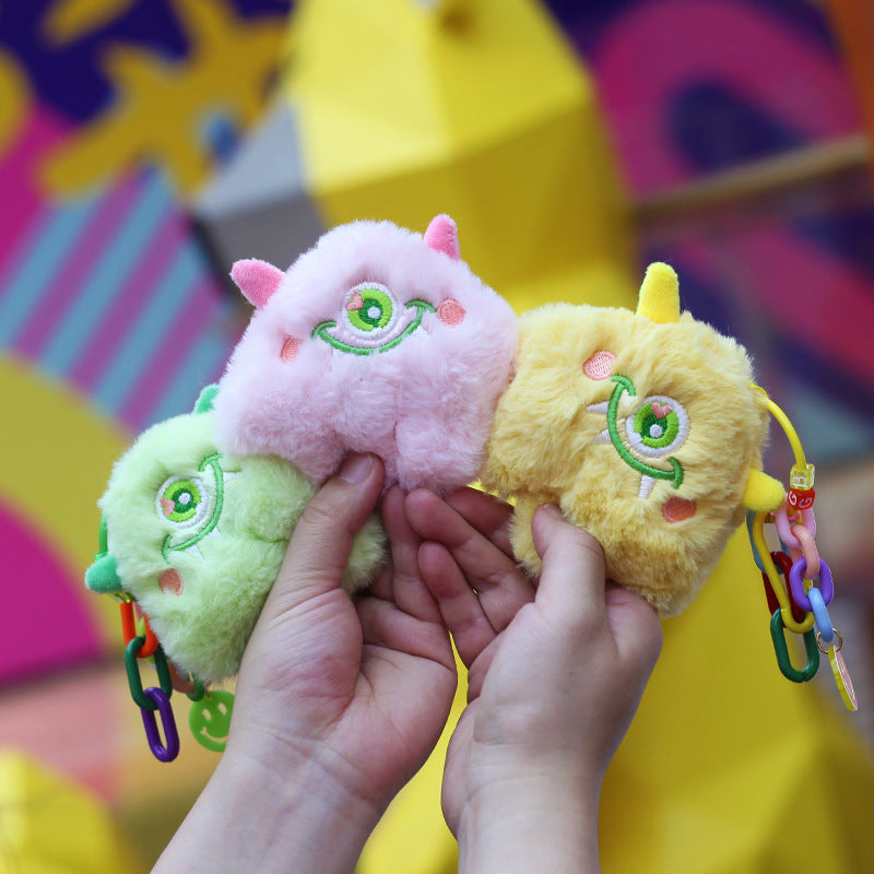 Wholesale Little Monster Plush Keychain