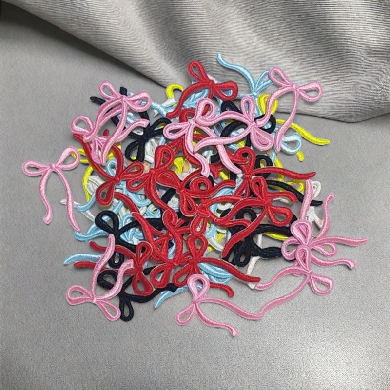 Wholesale Bowknot Self-adhesive Clothing Patches