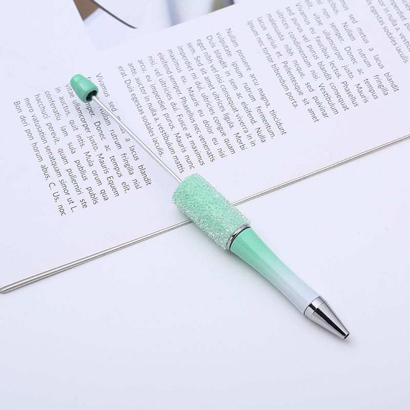 Wholesale Gradient Color Sugar Beadable Pens Rhinestone DIY Pens