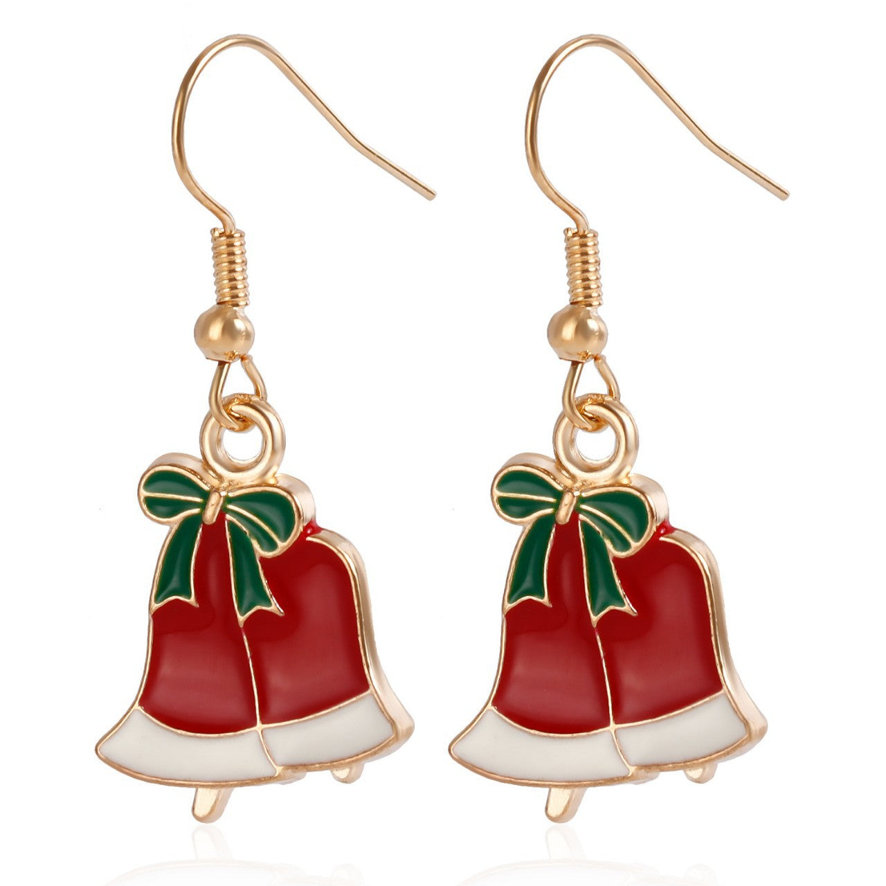 Wholesale Christmas  Reindeer Snowflake Earrings