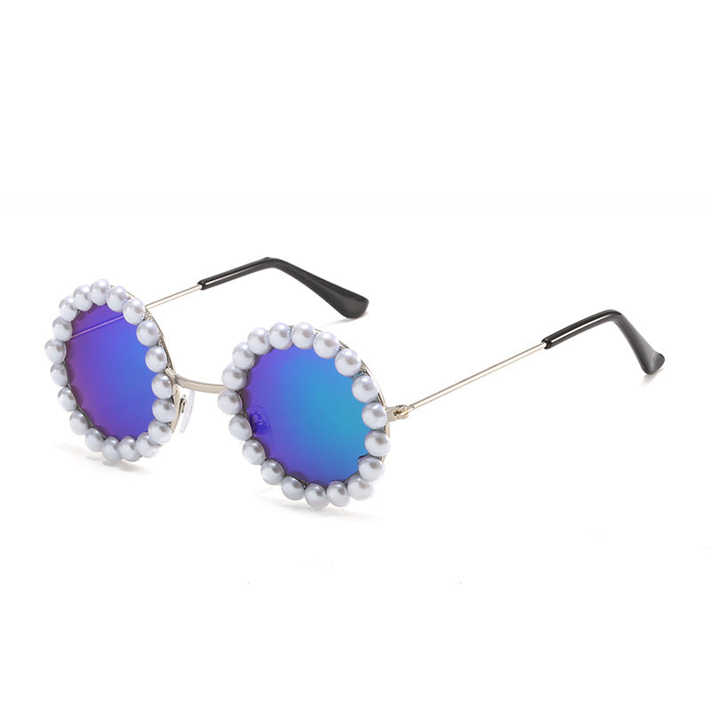Wholesale PC Sticky Pearl Kids Sunglasses