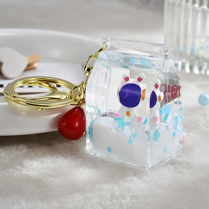 Spaceman de dibujos animados al por mayor en arenas acrílicas de pozos de aceite