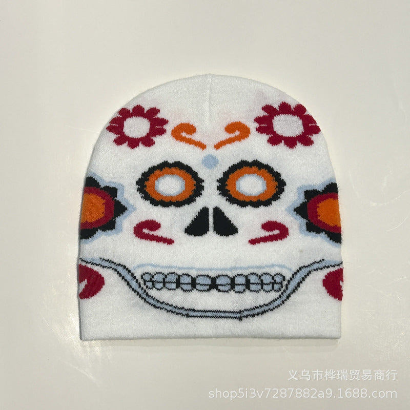 Wholesale Mexican Skeleton Hair Hat Knitted Hat