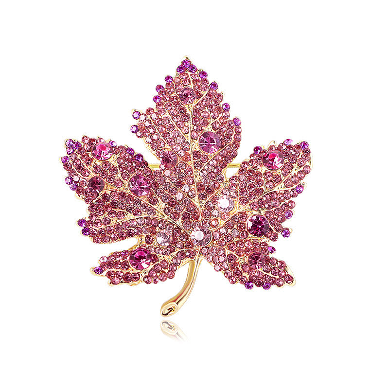 Wholesale Maple Leaf Brooch Alloy Brooch