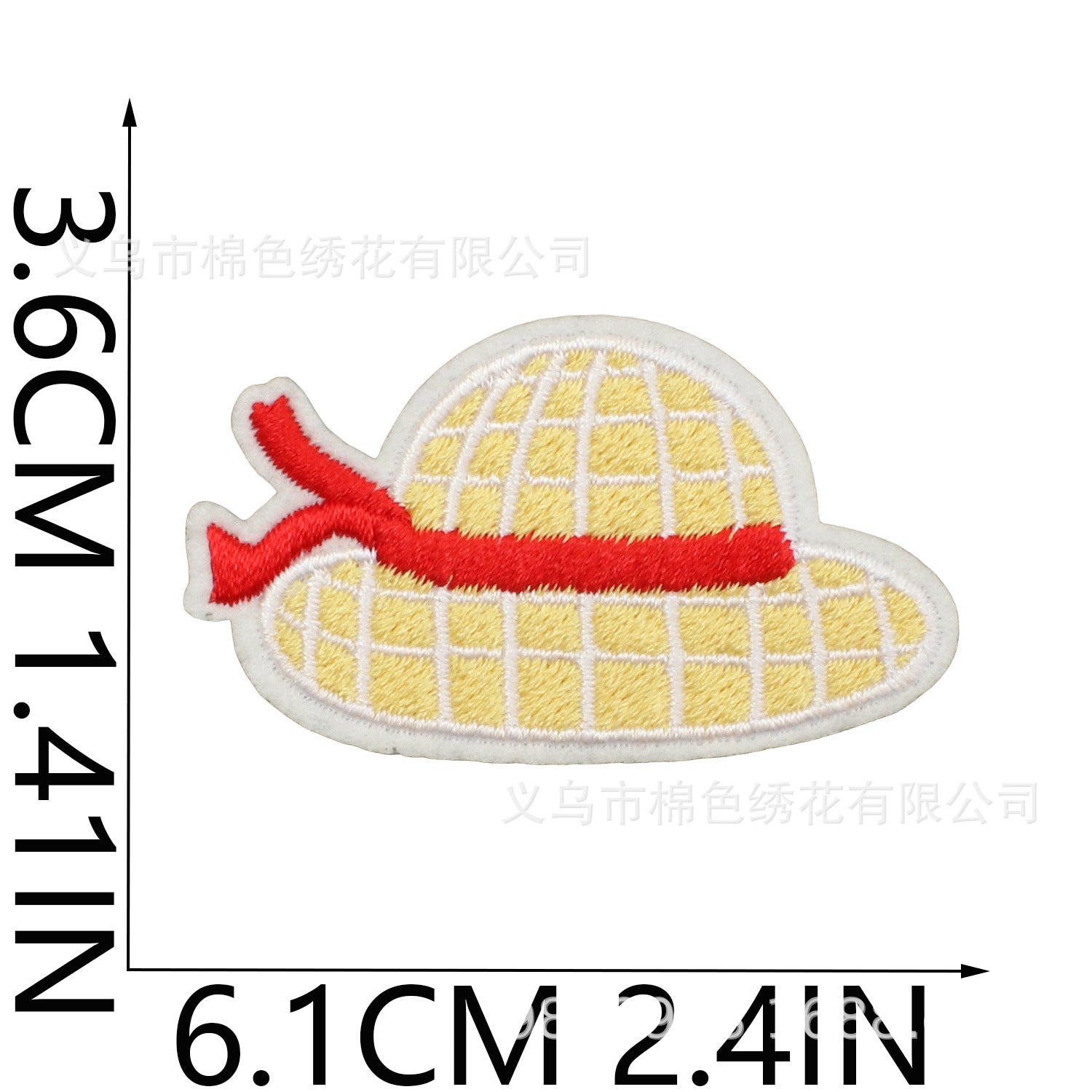 Wholesale Flower Fairy Embroidery Patch With Strawberry Coffee Design Polyester Thread For Clothing Bags Hats Trendy DIY Craft Supply Resale Gift