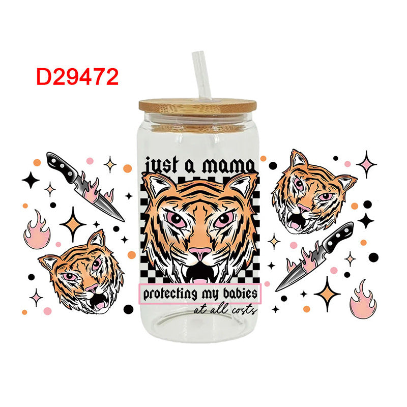 Wholesale UV Transfer Paste Glass Crystal Label Crystal Paste 16OZ UV DTF WRAPS