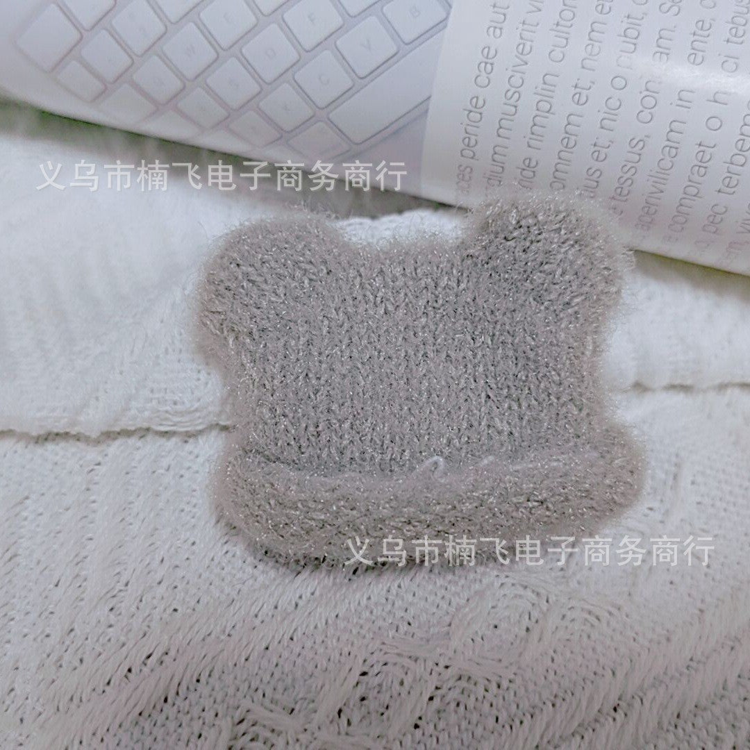 Wholesale 10pcs Christmas Mini Wool Hat Knitted Finger Wool Hat Doll Accessories