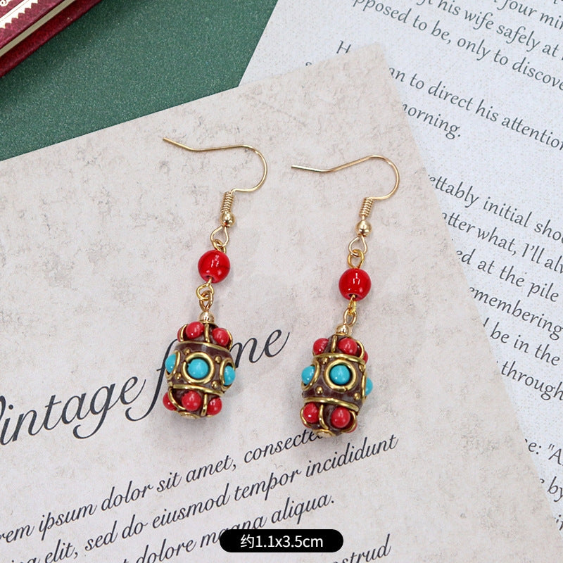 Wholesale Exotic Retro Alloy Earrings
