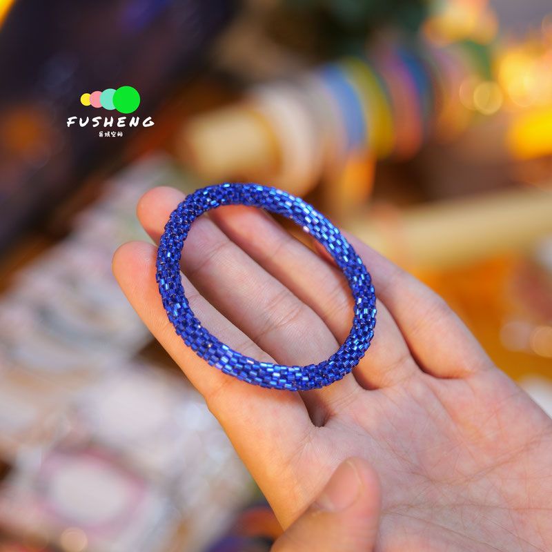 Wholesale Nepal Japanese Essential Oil Diffuser Hand-woven Solid Color Bracelet