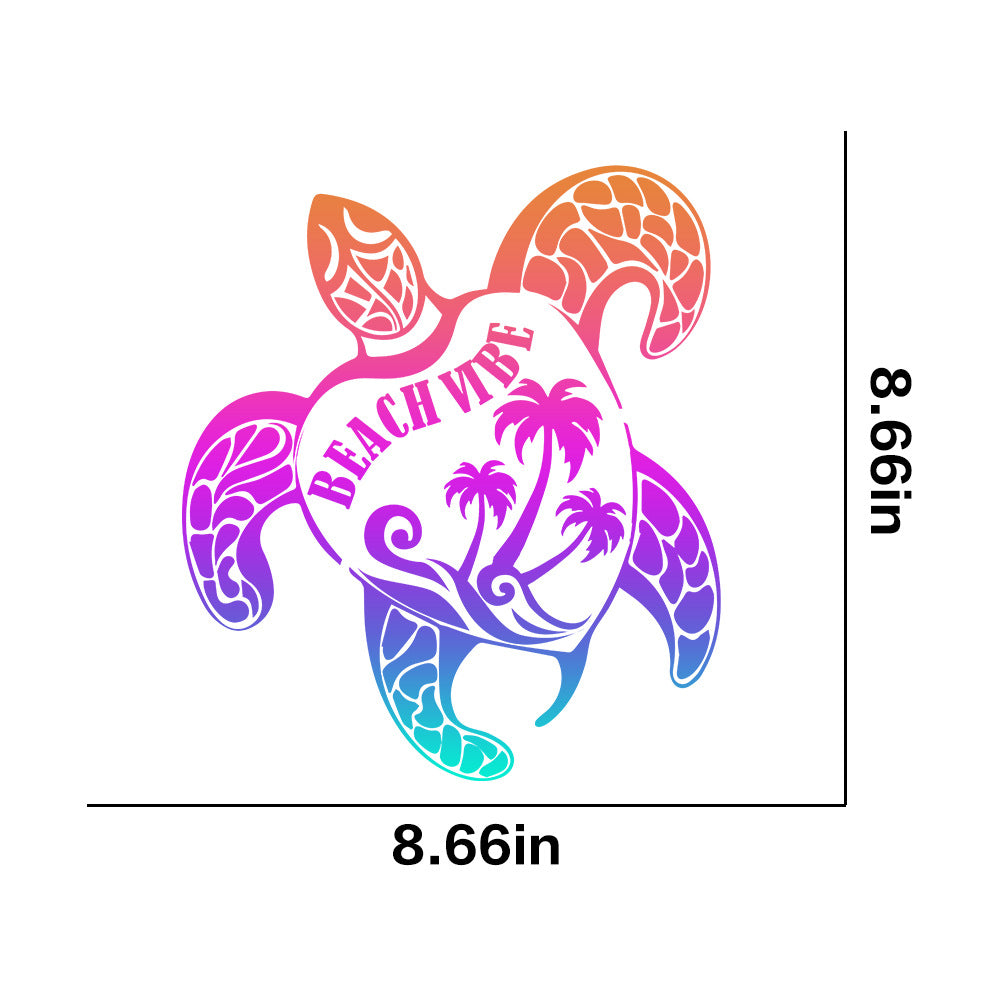 Wholesale 10pcs Beach slippers pineapple coconut trees UV DTF Ready to Press Transfers Wraps