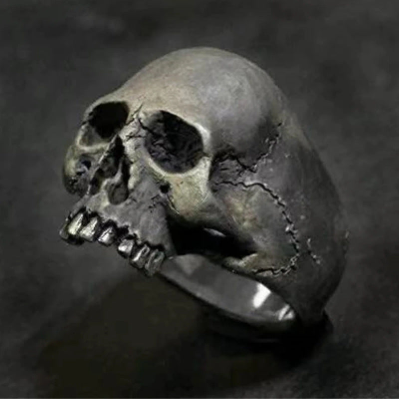 Wholesale Skull Rock Gothic Punk Ring Men