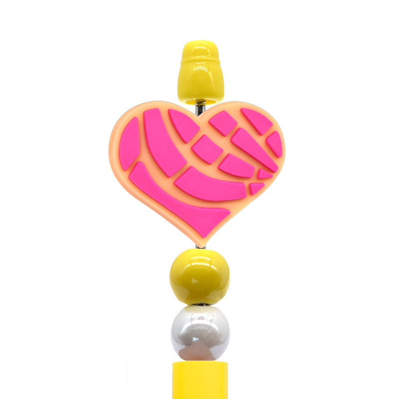 Wholesale   Random 100pcs/pack  Stationery cartoon dessert beads   Focal Beads