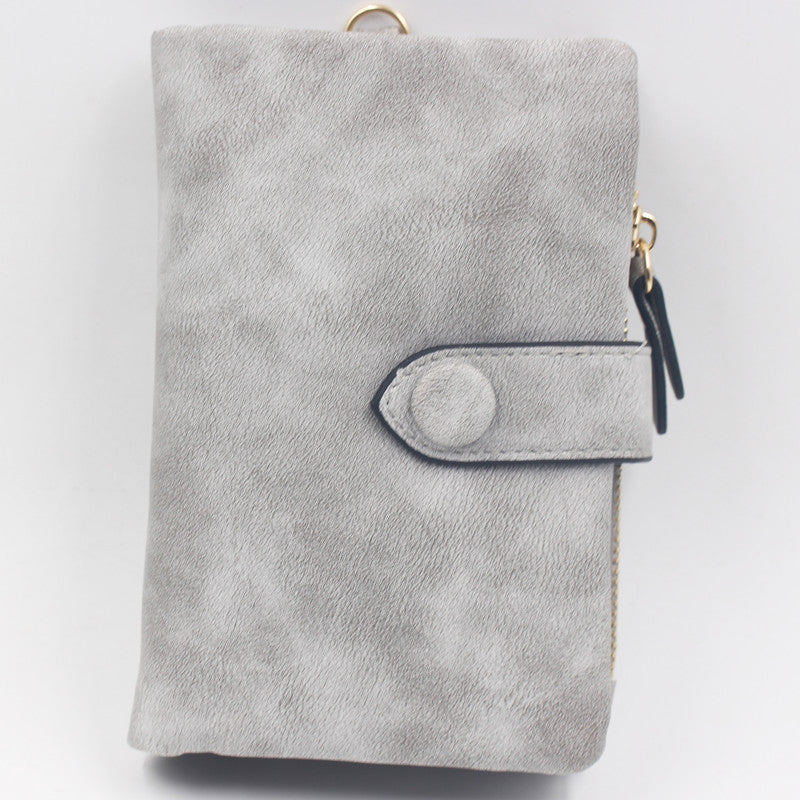 Wholesale PU Short Multi Card Ladies Wallet