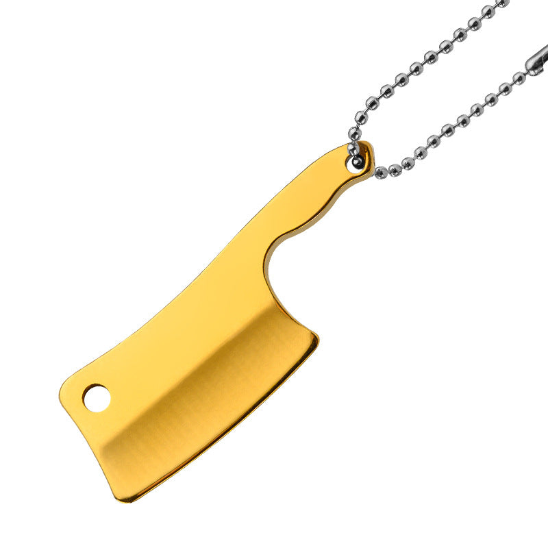 Wholesale Mini Kitchen Knife Blade Handmade Keychain