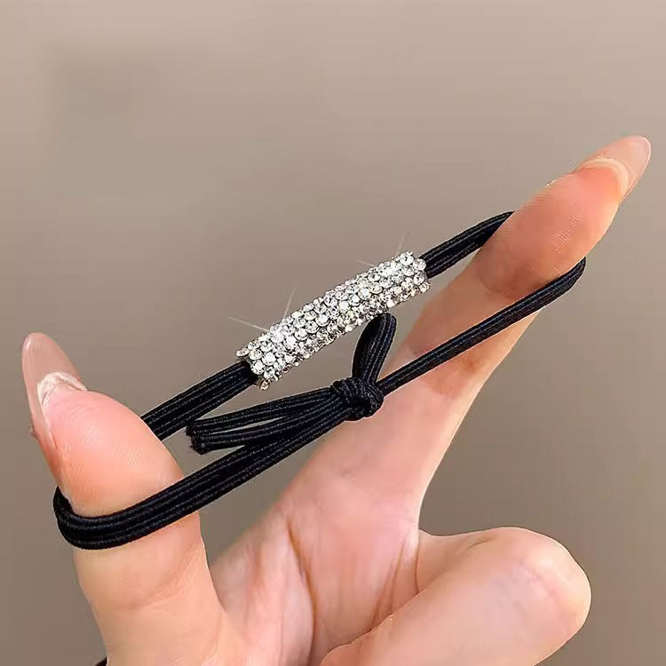 Wholesale Super Shiny Rhinestone High Elastic Hairband