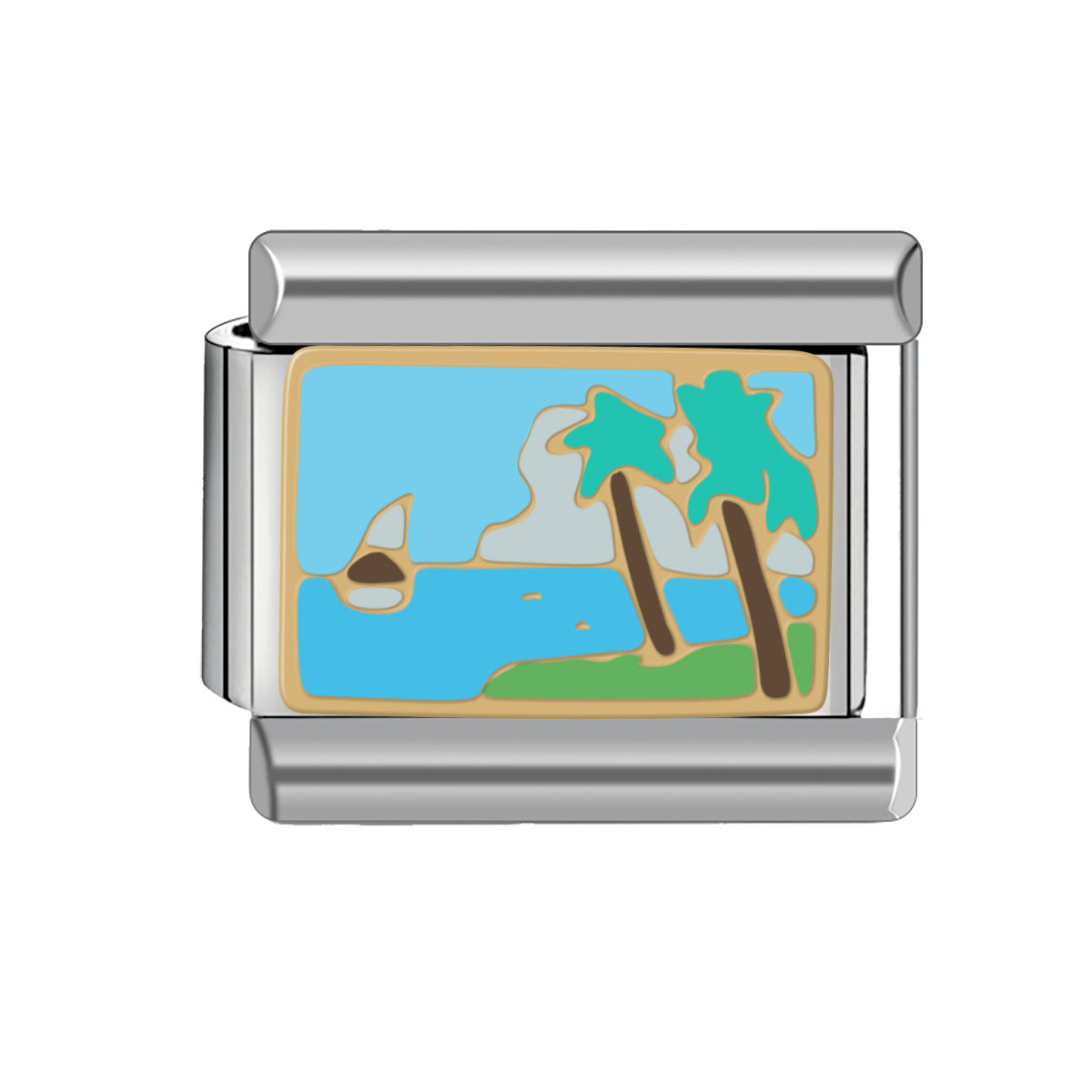 Wholesale Italian Charm Bracelet 9mm DIY Spliced Detachable Butterfly Combination Bracelet