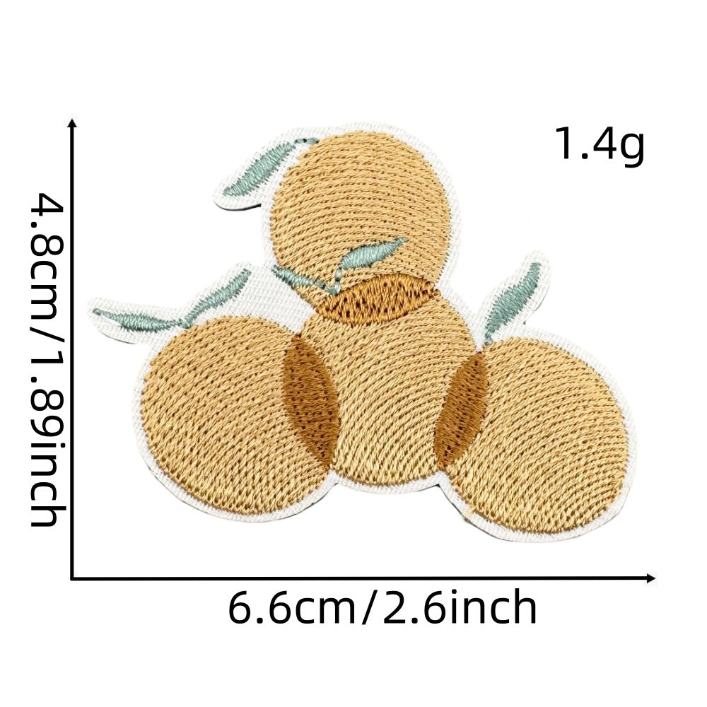 Wholesale Cute Bohemian Embroidered Patches Polyester Thread For Clothing Bags And Resale