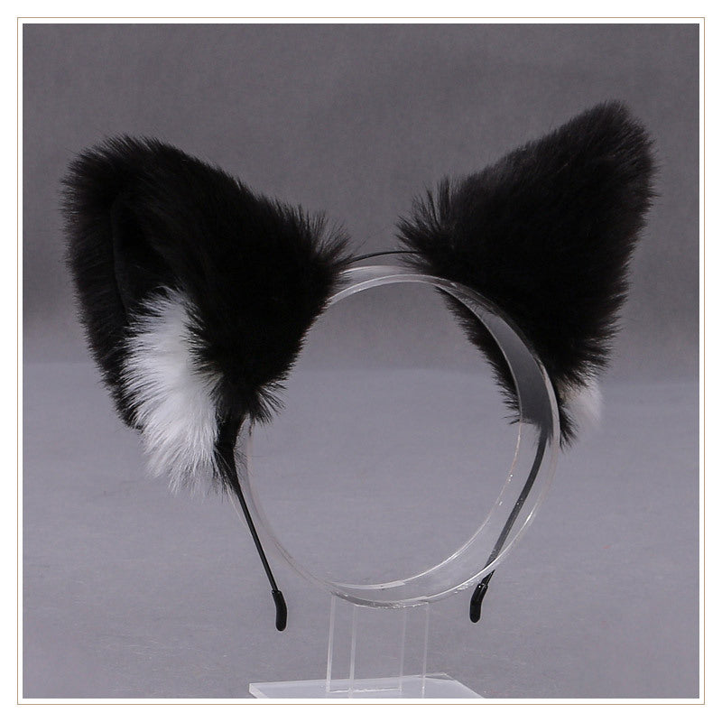 Wholesale Cute Cat's Ears Plush Headband