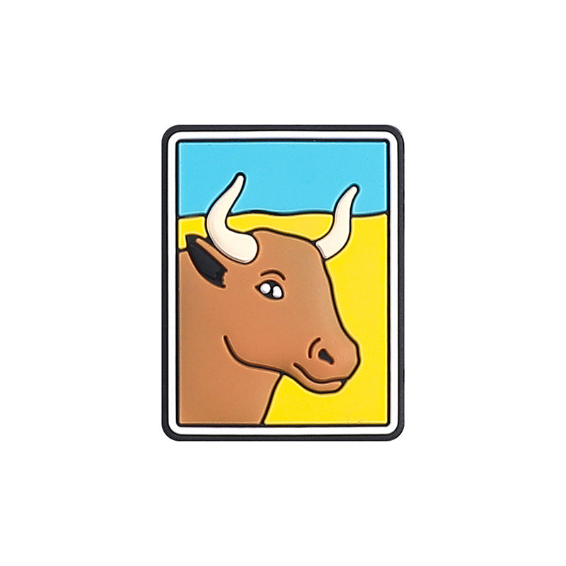 Wholesale 20pcs/pack Tarot silicone beads children' s DIY straight hole beads