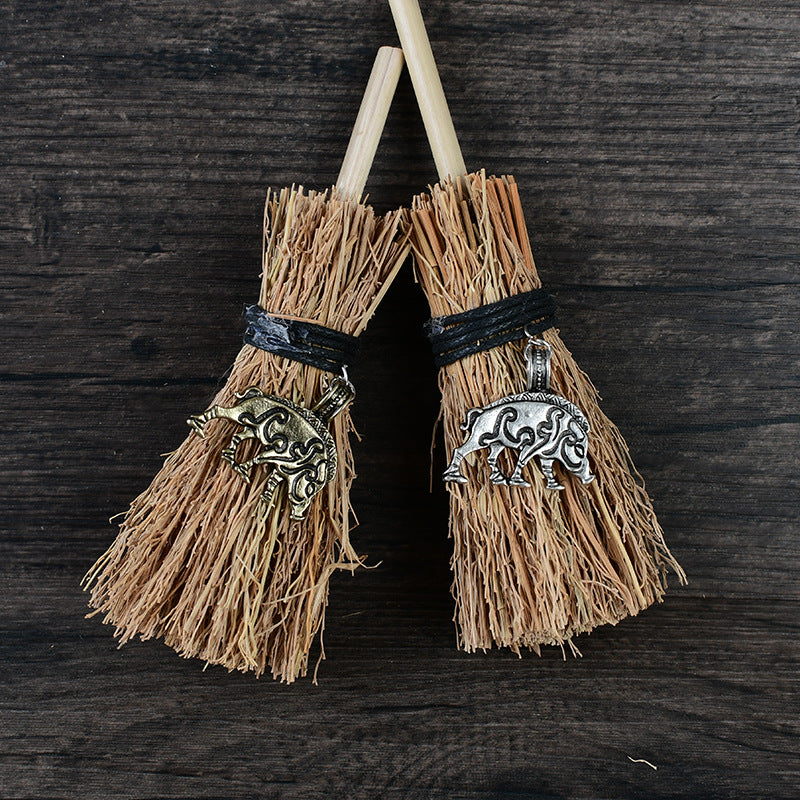 Wholesale mini broom pendant