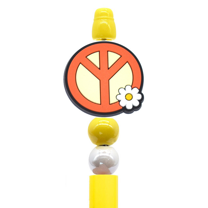 Wholesale 100pcs Diy Cartoon Pvc Soft Glue Beads