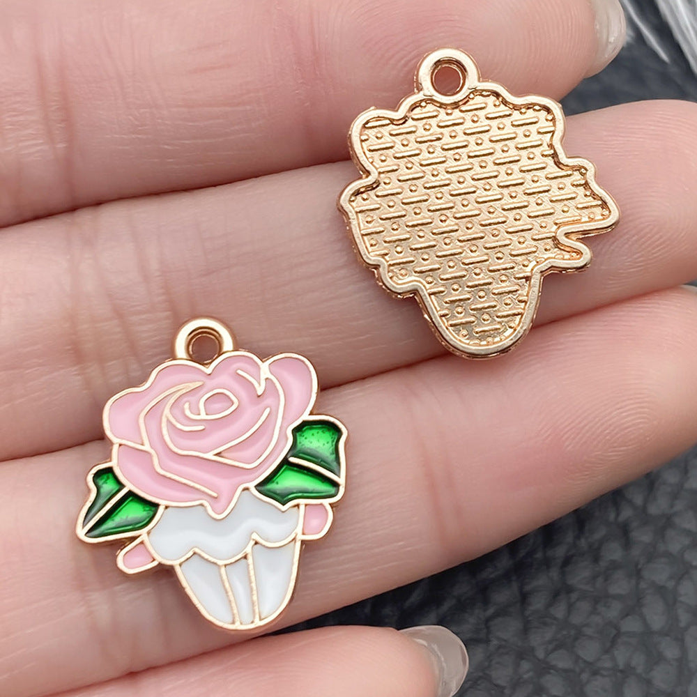 Wholesale Pink Valentine' s Day Love Accessories Pendant