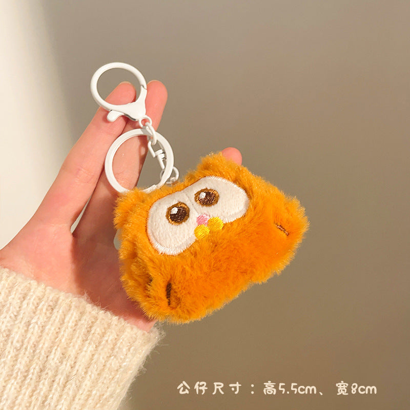 Wholesale Cute cartoon plush keychain