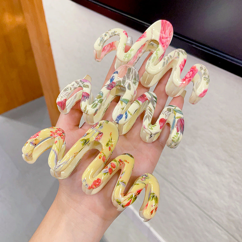 Wholesale Minimalist Plastic Shark Clips