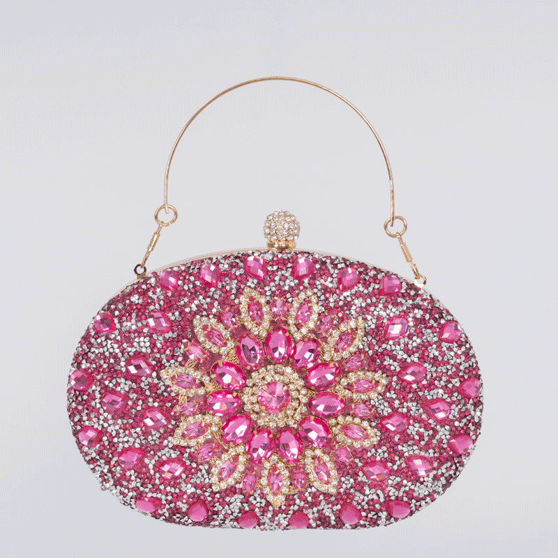 Wholesale Sunflower Diamond Evening Clutch