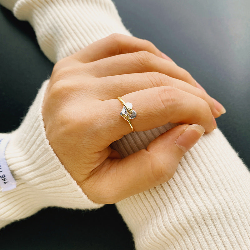 Wholesale Sterling Silver Hands Hug Love Ring