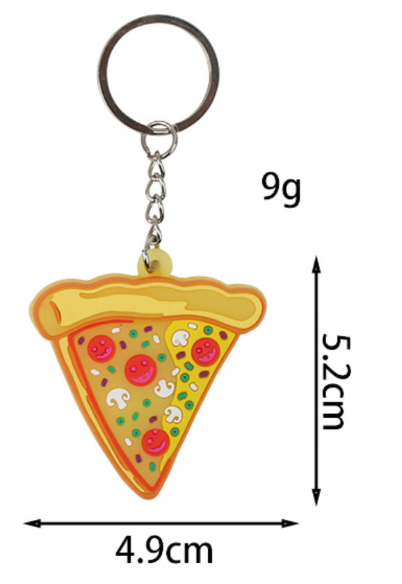 Wholesale Creative French Fries Burger Simulation Food Keychain