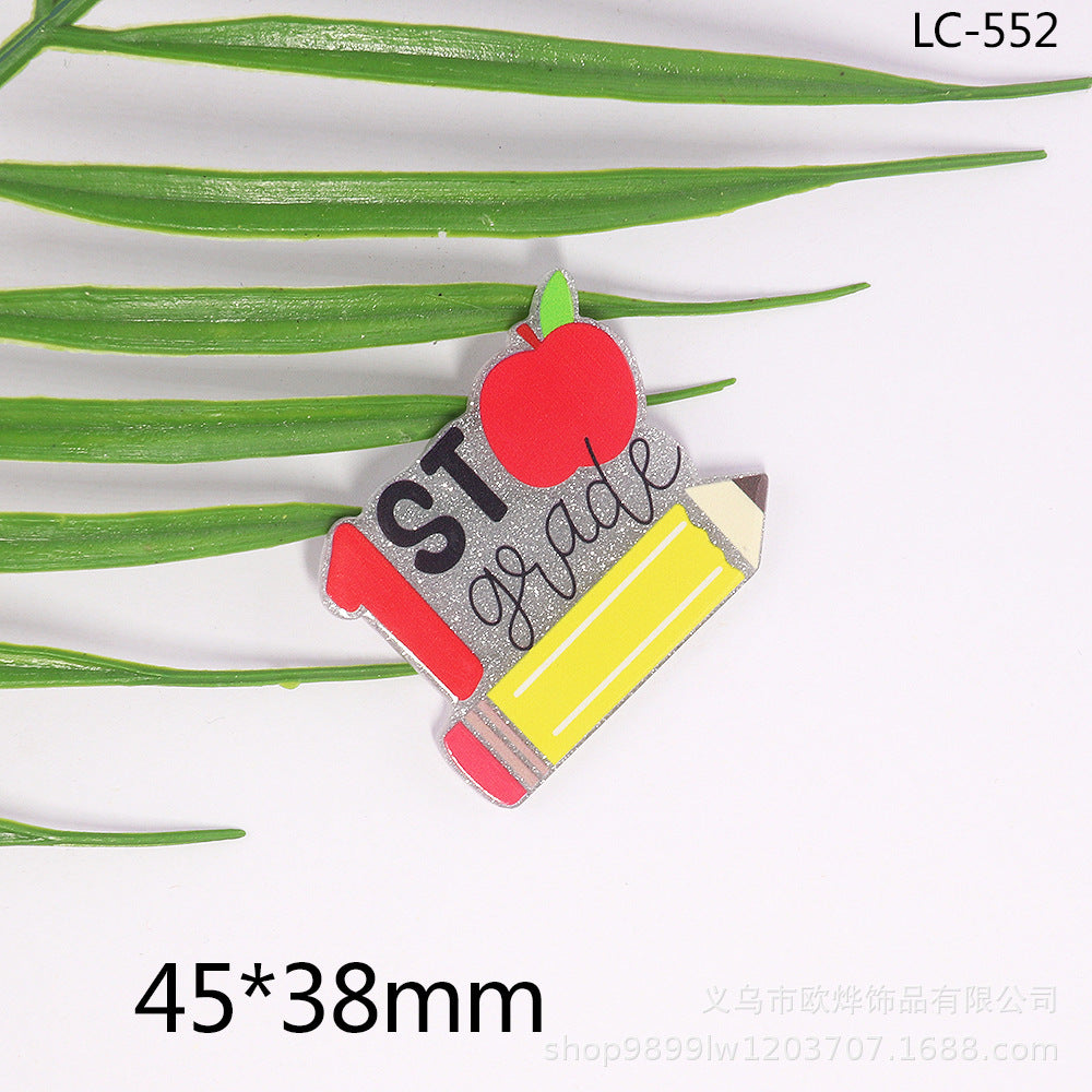 Wholesale 10pcs Car Medical Acrylic Patch Accessories