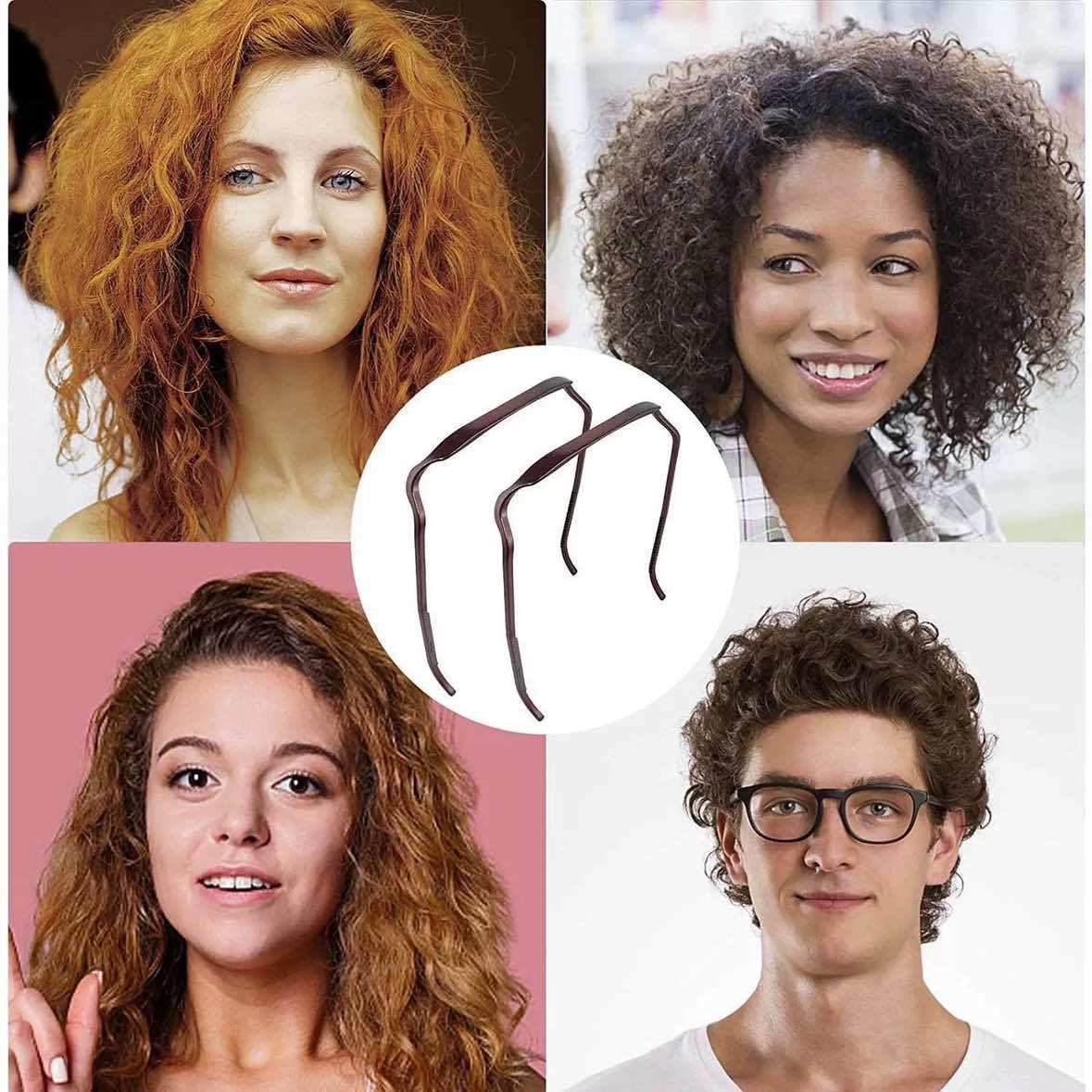 Wholesale square glasses headband simple trend Hair Accessories