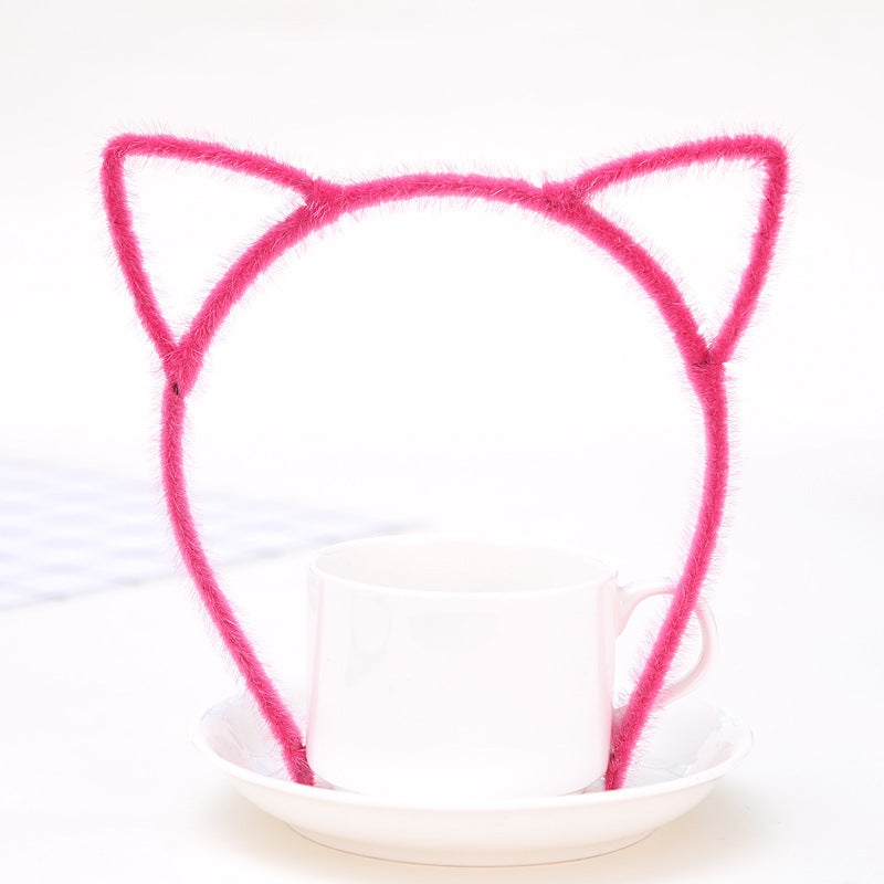 Wholesale Ear headband cat ear hairpin headband