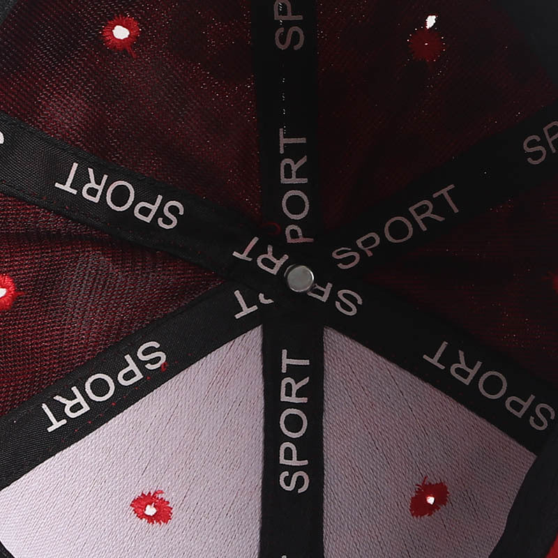 Capilla de béisbol para niños con estampado de leopardo de algodón al por mayor